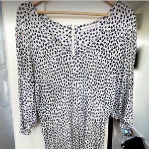 Faithfull The Brand Floral Sleeved mini dress - L